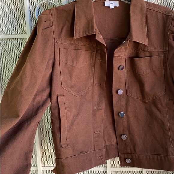 Oversized denim jacket - Picture 7 of 8